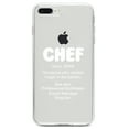 thumbnail image 1 of DistinctInk Clear Shockproof Hybrid Case for iPhone 7 PLUS / 8 PLUS (5.5" Screen) TPU Bumper Acrylic Back Tempered Glass Screen Protector - Chef Definition - Magic in the Kitchen, 1 of 5