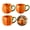 OrangeA, variant on Cute 3D Pumpkin Ceramic Mug, Handmade Embossed Vine Coffee Water Cup, Fall Harvest Halloween Thanksgiving Decorations, Indoor Outdoor Farmhouse Home Kitchen Office Seasonal Holiday Drinking Cup Gift