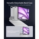 thumbnail image 4 of Funda con teclado ESR para iPad Air de 13 pulgadas con panel táctil, color blanco, 4 of 6