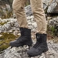 thumbnail image 7 of MeMoride Men's Winter Snow Boots Water Non Slip Warm Outdoor Boots Lightweight Comfortable Durable Hiking Shoes, 7 of 7