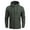 Green, variant on Mens Jacket Winter Casual Autumn Solid Hooded Zipper Pocket Long Sleeve Coat Windproof Trench Thin Jacket Mens Winter Coat Black XXXL