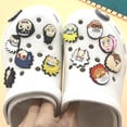 thumbnail image 4 of Accesorios de Naruto Kakashi Crocs, hebilla de zapato, abalorio DIY, lindo Ajuste de dibujos animados, decoraciones de serpiente Croc, hebilla, regalo Unisex, baratija de fiesta, 4 of 4