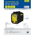 thumbnail image 2 of Soldadora Inversora Inverter 160A Uso Rudo Herrería SURTEK SOLI4160-BV, 2 of 3