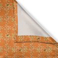 thumbnail image 3 of Ambesonne Floral Kitchen Curtains, Antique Swirly Flower Twigs, 55"x45", Orange Ginger Ivory, 3 of 3