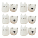 thumbnail image 1 of Macetas Ceramica VBG Animalitos Perro Gato Set de 12 Piezas, 1 of 4