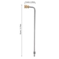 thumbnail image 2 of STRANDCHIC Replacement Lance Pressure Washer Extension Wand Silver Copper 1 PCS for Garden Tool, 2 of 8