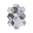 thumbnail image 3 of IFANLANDOR 10Pack Tile Stickers for Bathroom Grey PVC for Floors, 3 of 6