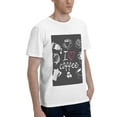 thumbnail image 2 of Bingfone I Love Coffee Men'S Loose Fit Short-Sleeve Pocket T-Shirt, 2 of 7