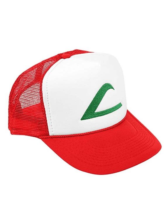 ASH KETCHUM CAP -EMBROIDERED- Hat NEW