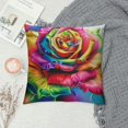 thumbnail image 2 of ARISTURING Flower Universal Pillow Cover Cushion Cover Sofa Fabric Cushion Cover Home Decoration, 2 of 5