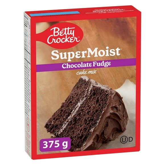 Betty Crocker Mélange à gâteau Super Moist Fondant au chocolat 375 g