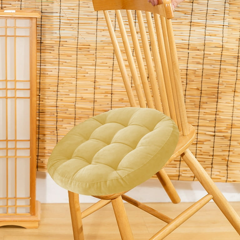 Large Linen Tatami Floor Pillow,Japanese Round Futon,Thicken