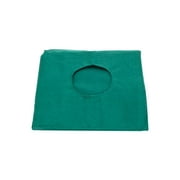 Cloth Fenestrated Drape, 20 x 20 with 2 x 5 Circle, High-Quality Autoclavable Drape, Colorfast and Washable/Reusable