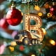 thumbnail image 4 of 26 Letters Building Vehicle Christmas Decorations Christmas Tree Pendants, 4 of 5