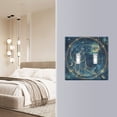 thumbnail image 5 of 2 Gang Light Switch Cover Plate Virgo Of Zodiac Wall Plate Decorate Electrical Outlet Cover Plates 4.56”x4.48”, 5 of 8
