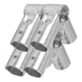 thumbnail image 5 of Stainless Steel Pipe Clamps for Secure Connections Ideal for DIY Projects and Pipe Use Silver 4pcs, 5 of 5