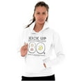 thumbnail image 4 of PACMAN Totally Iconic Kick Up the 80s Hoodie Sweatshirt Women Men Brisco Brands M, 4 of 6