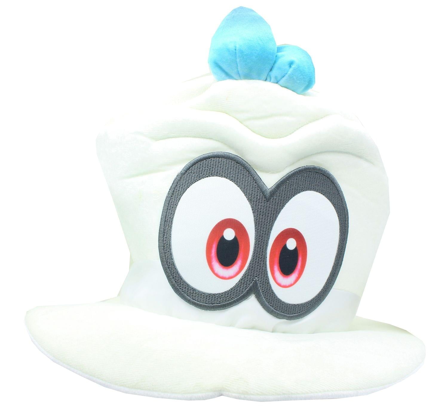 Super Mario Bros Odyssey White Cappy Plush Doll Stuffed Animal Toy 9 Inch Gift 