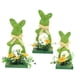 thumbnail image 4 of 3 piezas de madera de Pascua colgante de madera manualidades coronas de Pascua verde para bodas centros de mesa interiores al aire l, 4 of 9