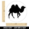 thumbnail image 2 of Camel Dromedary Silhouette Self-Inking Rubber Stamp Ink Stamper - Green Ink - Medium 1 Inch, 2 of 7