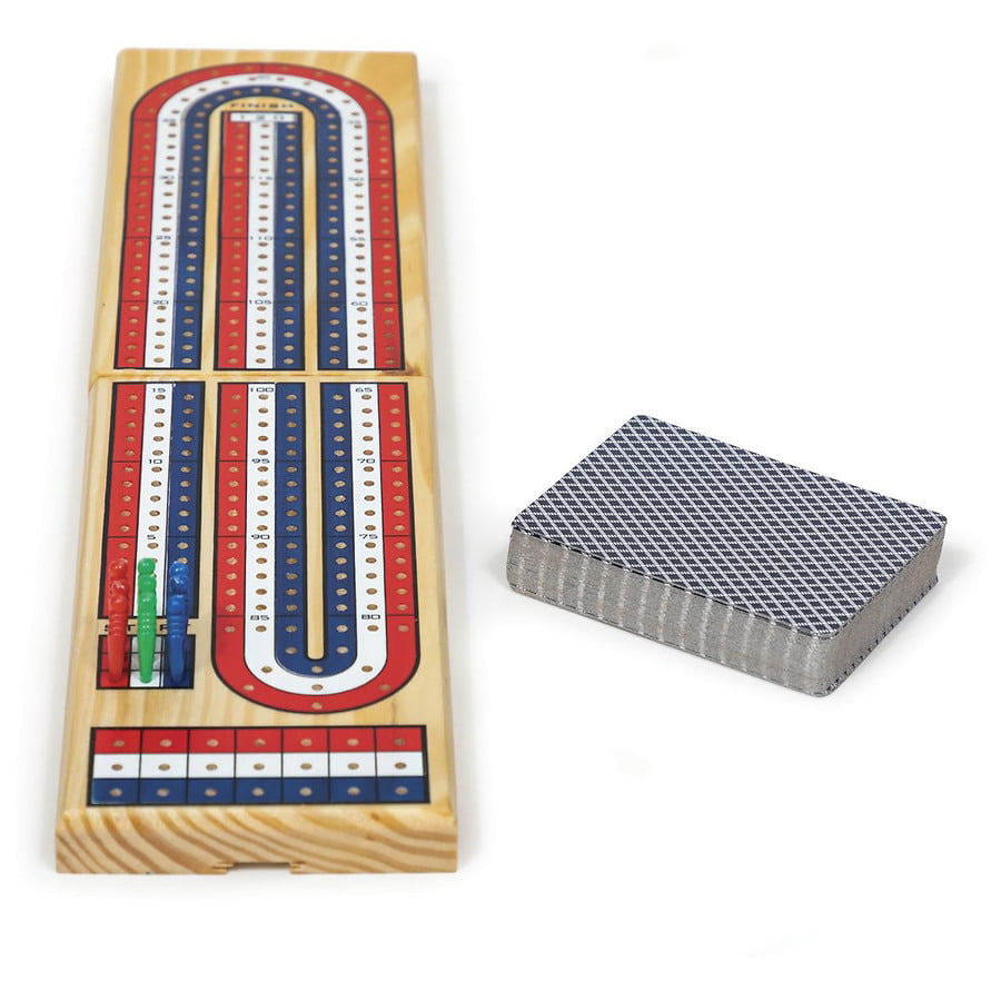 Dashing® Travel Cribbage Game Set with Pin & Card Storage   New! 
