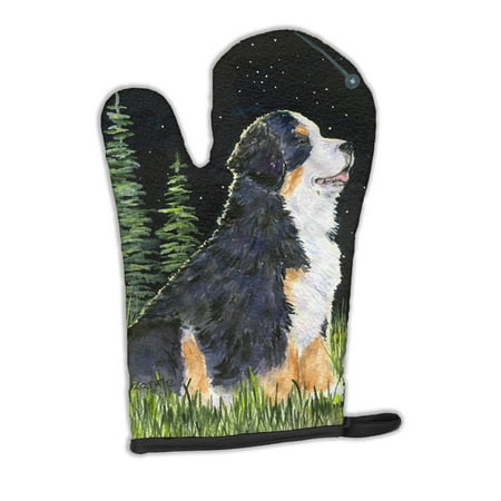 

Carolines Treasures SS8468OVMT Starry Night Bernese Mountain Dog Oven Mitt Large multicolor