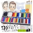 thumbnail image 1 of Kit de pintura facial OPHIR Rainbow Water Activated para niños, 1 of 6