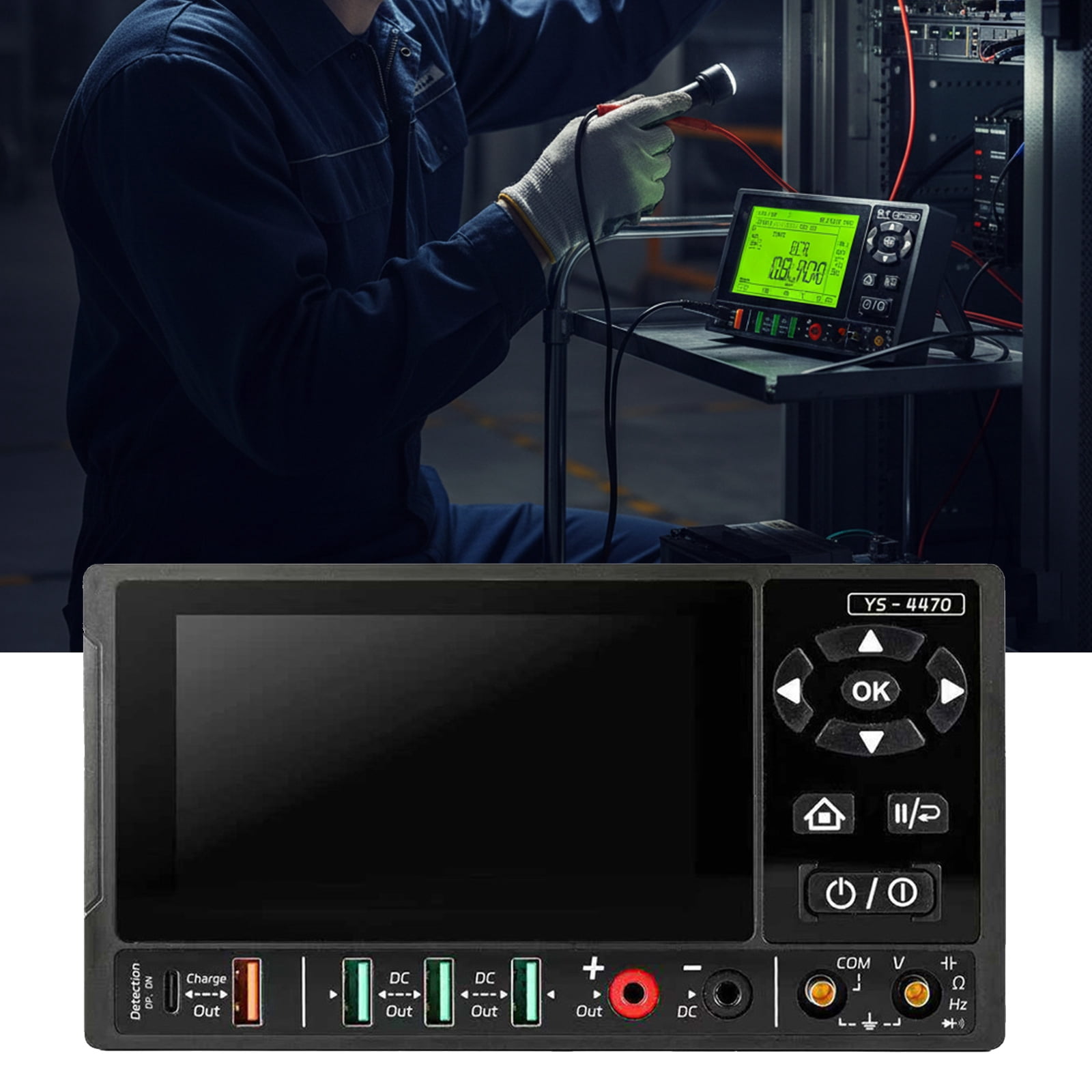 Handheld Ammeter Multimeter With Overload Protections Ideal For Electricians Engineers And DIYer Projects
