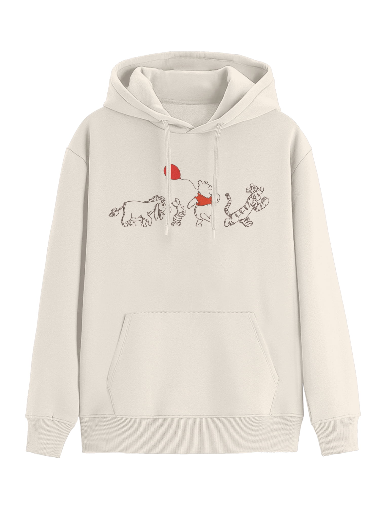 Winnie the Pooh Men's and Big Men's Graphic Hoodie, Sizes S-3XL