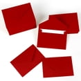 thumbnail image 1 of Sobres para Dinero Regalo, Sobres de Papel Grueso para Invitaciones de Boda, Tarjetas, Fiestas, Cierre sin Cinta (Rojo), 1 of 4