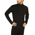 thumbnail image 4 of Heavyweight Men's Wool 1/4 Zip - 100% Merino Wool, 4 of 9