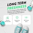 thumbnail image 3 of UpFresh 360° Shoe Deodorizer Spray – 3 x 3.38 Fl Ozl I Foot Odor Eliminator Shoe Spray for Smelly Shoes, Feet, Sneakers, Boots, and Gym Bags, Stinky Smell Elimination Deodorant, Travel Size, 3 of 5