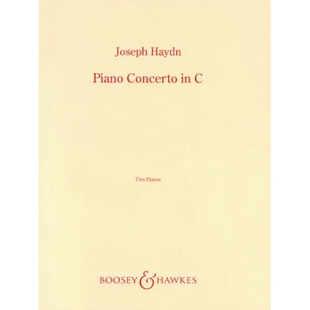 Piano Concerto in C (Franz Joseph Haydn) (Sheet Music/Songbook)