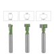 thumbnail image 3 of Fresa para ranuras en T, brocas para enrutador con forma de ranura en T de 6,35 mm, juego de 6 brocas para enrutador con ranura en T con vástago para herramientas eléctricas y herramientas para traba, 3 of 5