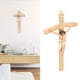 thumbnail image 5 of Cruz De Pared, Material De Resina Crucifijo De Jesucristo Fuerte Y Duradero Para Decoración Del Hogar, 5 of 7