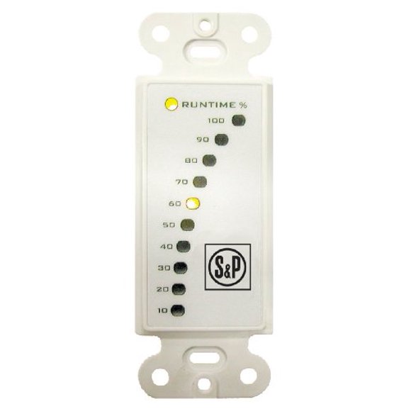 Soler & Palau Percentage Timer Switch, off white (SPTL)