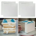 thumbnail image 4 of Lubelski 2Pcs Cake Disk Stable Support Reusable Acrylic Stack Tiered Cake Boards Baking Tools, 4 of 9