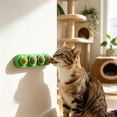 4pcs Rolling Catnip Balls Wall Mounted Cat Treat Toy, Interactive ...