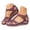 Purple, variant on Women's 2026 Wedge Sandals Platform Closed Toe Ankle Strap Casual Dressy Fisherman Summer Shoes with Arch Support (Black,5.5)