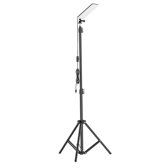 Adjustable LED Flood Light Tripod Stand Lantern Home Outdoor Lamp