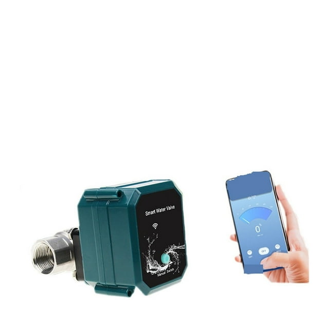 Vanne à Bille en Acier Inoxydable Minuterie d'Arrosage Intelligente Vanne à Bille en Acier Inoxydable Réglage du Volume Interrupteur Intelligent Vanne à Bille en Acier Inoxydable, Facile à Utiliser