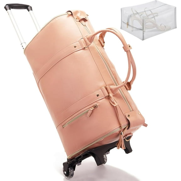 Jenni Travel Bag with Wheels, Lightweight Carry-On Luggage