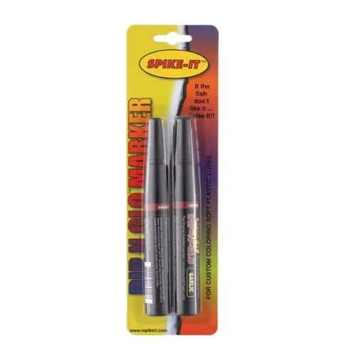 Spike It Double Marker 2pk Garlic Chartreuse/Red