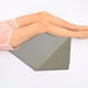 thumbnail image 3 of Almohada de cuña triangular suave, fácil de limpiar, cómoda, esponja de poliuretano, refuerzo para piernas. L, 3 of 8