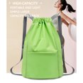 thumbnail image 4 of Bolsa Bolso Mochila Saco de zapatos con cordón de gran capacidad Impermeable para deportes de natación, 4 of 8