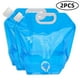 thumbnail image 2 of Water Storage Bag Foldable Bag 2 Pcs 10L Large Capacity with Food Grade Portable No Leakage for Camping Hiking Outdoors, 2 of 5