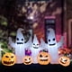 thumbnail image 4 of Fantasma inflable de Halloween con luz giratoria de calabaza, 240cm/8 pies, decoración de Halloween, accesorios de patio al aire libre para suministros de fiesta, 4 of 4