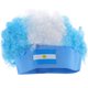 thumbnail image 1 of Peluca de fanático de partidos de fútbol con temática de bandera nacional, adorno de peluca de payaso, tocado creativo de cabello falso, 1 of 6