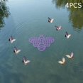 thumbnail image 3 of Juego de 4 piezas de accesorios flotantes para jardín: regadera, plataforma de aterrizaje para mariposas, Púrpura, 3 of 6