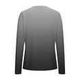 thumbnail image 6 of zbxnLI Womens Ribbed Long Sleeve Shirts Knit Slim Basic Tee Tops Casual Comfy Fall Going out T-Shirts, 6 of 8